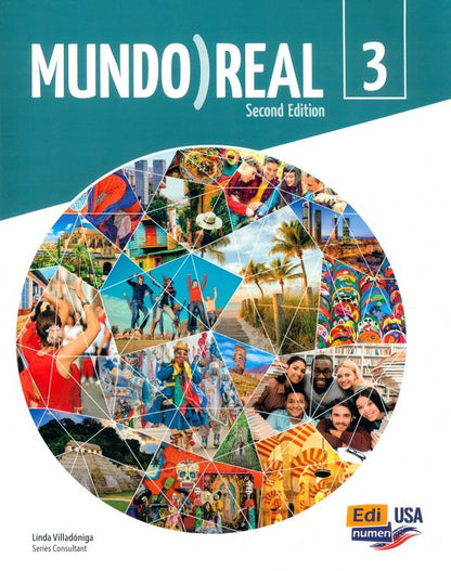 Cecilia Bembibre: Mundo Real 3. 2nd Edition. Student print edition + Online access