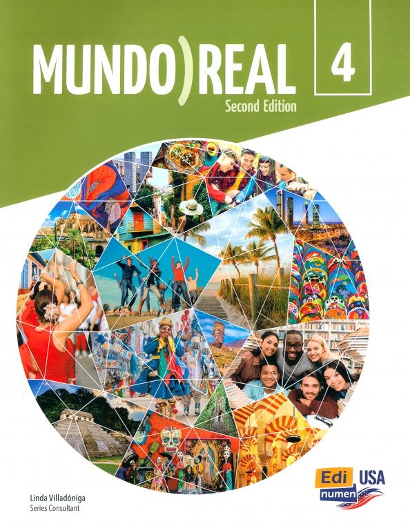 Linda Villadoniga: Mundo Real 4. 2nd Edition. Student print edition + Online access