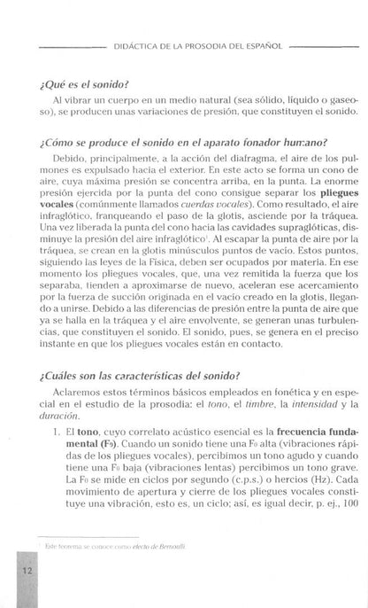 Maximiano Cortes: Didáctica de la prosodia del español. Acentuación y entonación