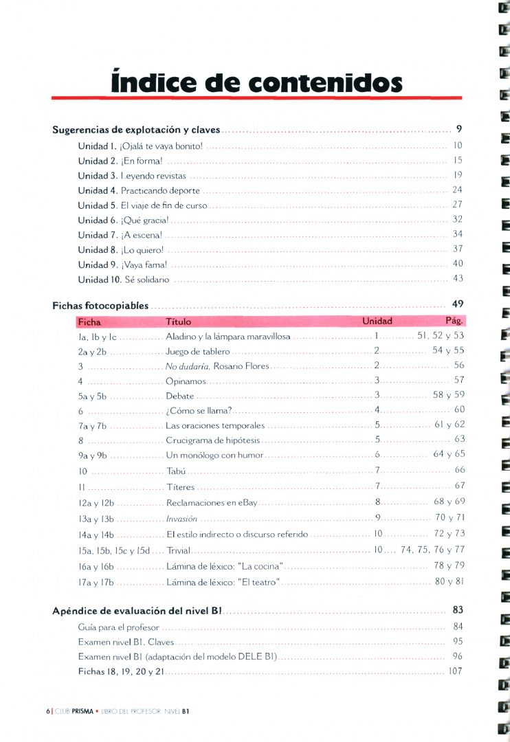 Paula Cerdeira: Club Prisma. Nivel B1. Libro del profesor (+CD)