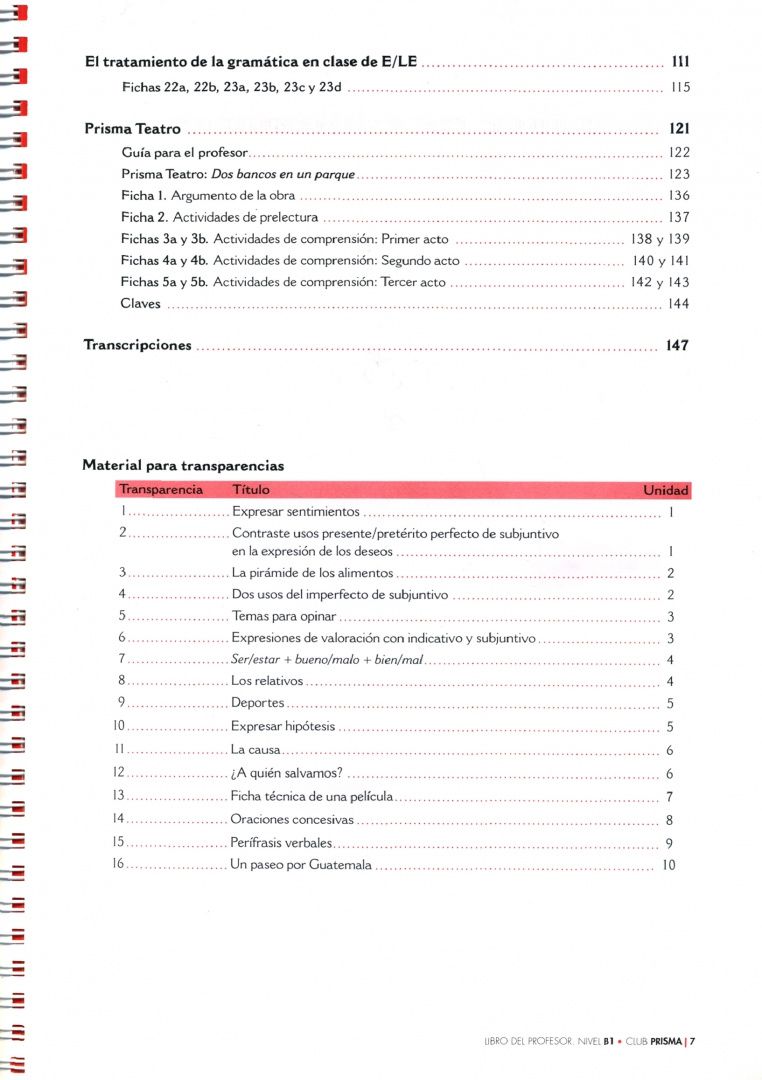 Paula Cerdeira: Club Prisma. Nivel B1. Libro del profesor (+CD)