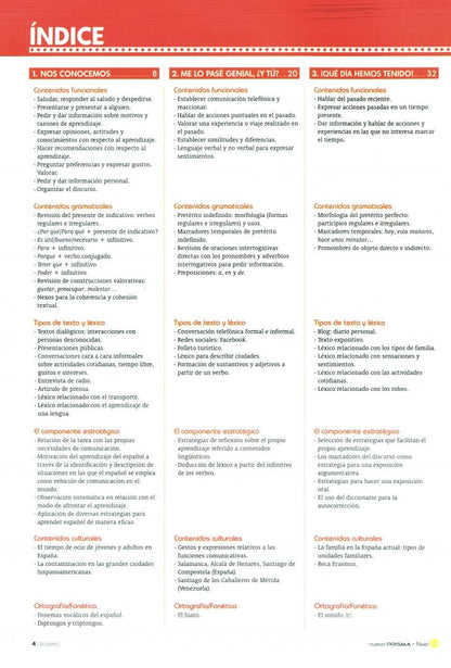 Nuevo Prisma A2. Libro del alumno