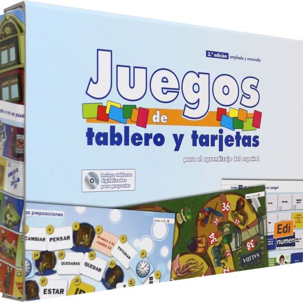 Juegos de tablero y tarjetas. Nueva edicion. +CD