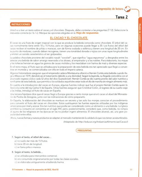 El Cronómetro. Nivel B1. Edición Nuevo DELE