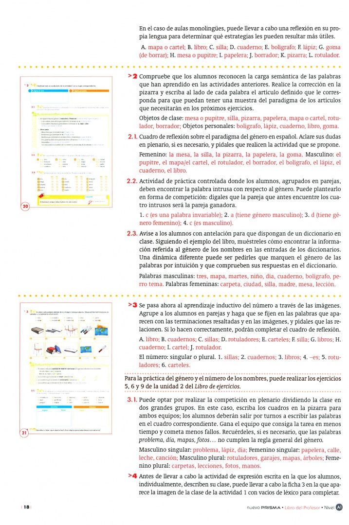 Paula Cerdeira: Nuevo Prisma A1. Edicion ampliada. Libro del profesor