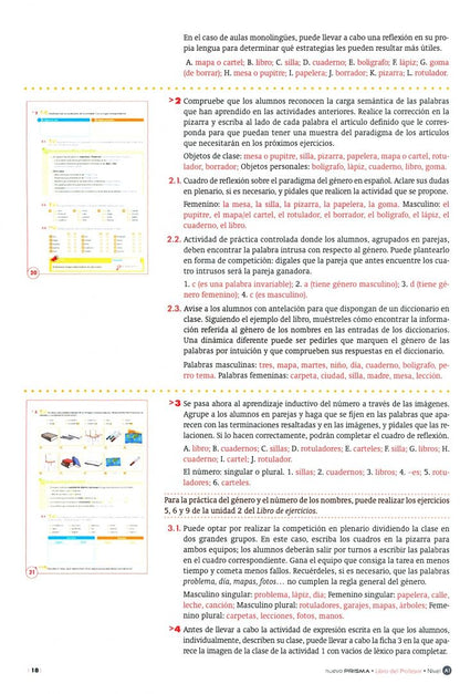 Paula Cerdeira: Nuevo Prisma A1. Edicion ampliada. Libro del profesor