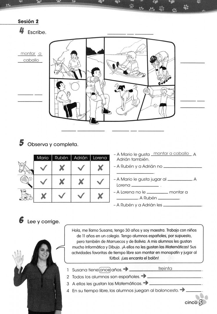 Inmaculada Gago: Clan 7 con ¡Hola, amigos! 4. Cuaderno de actividades