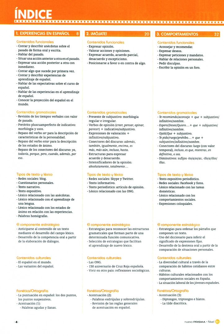 Nuevo Prisma B1. Libro del alumno