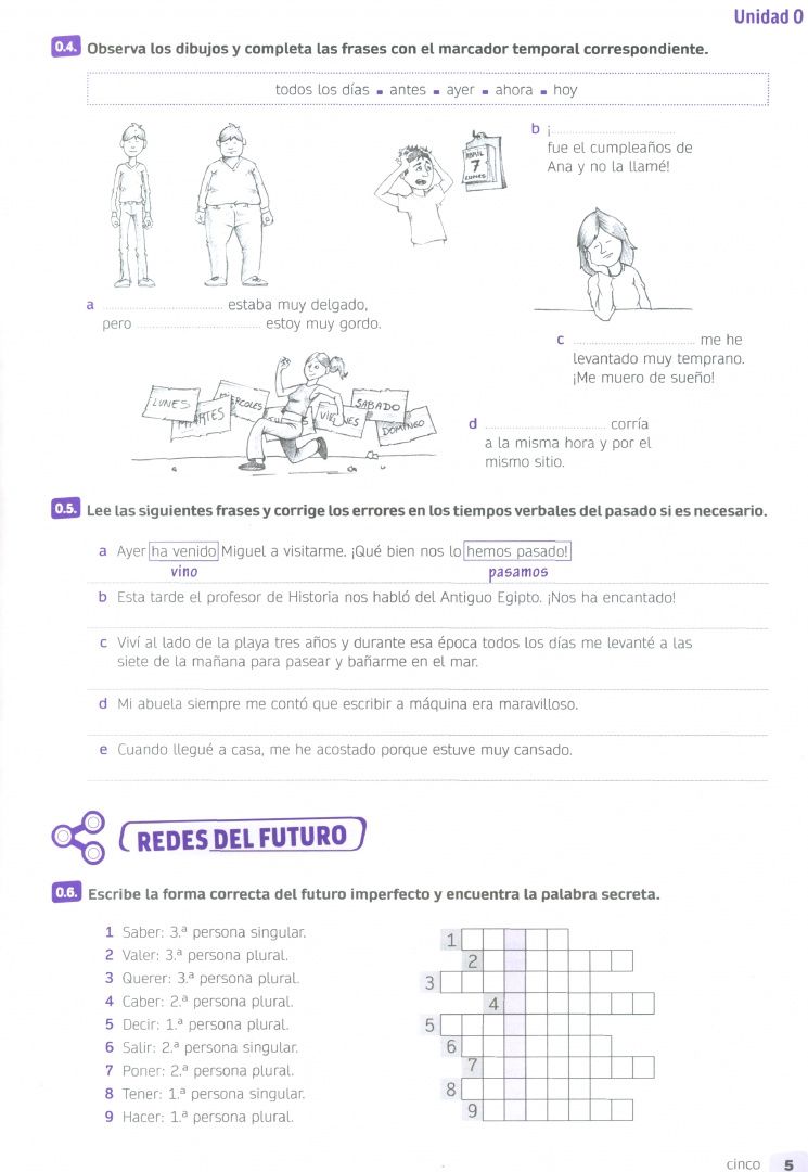 Vargas Fernandez: Espacio Joven 360º. Nivel B1.1. Libro de ejercicios