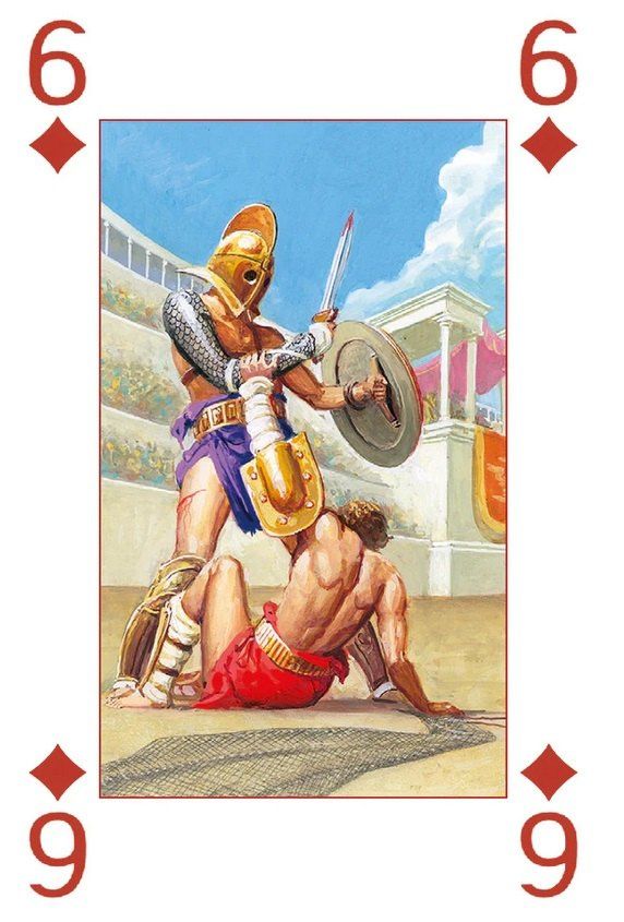 Карты игральные Colosseum / Колизей (54 карты)