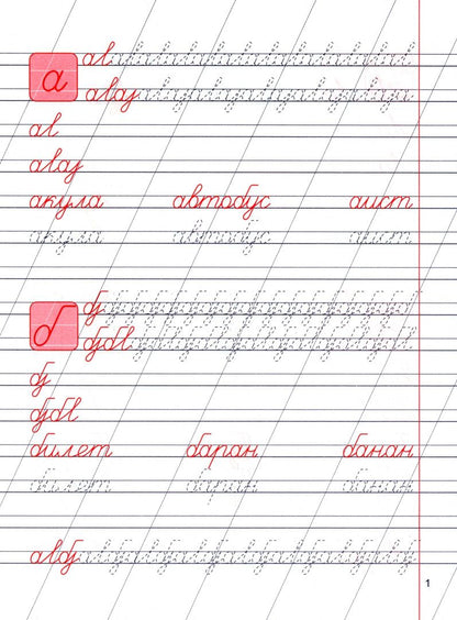 Елена Шамакова: Буквы и их Соединения. Лучшие прописи