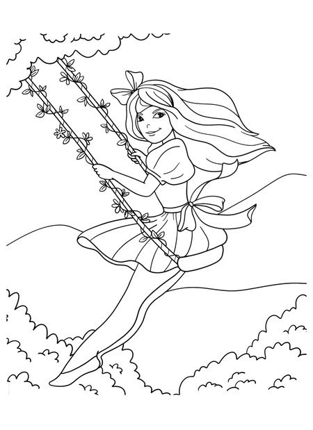 Фотография книги "А. Хамуева: Моя большая раскраска. Для девочек"