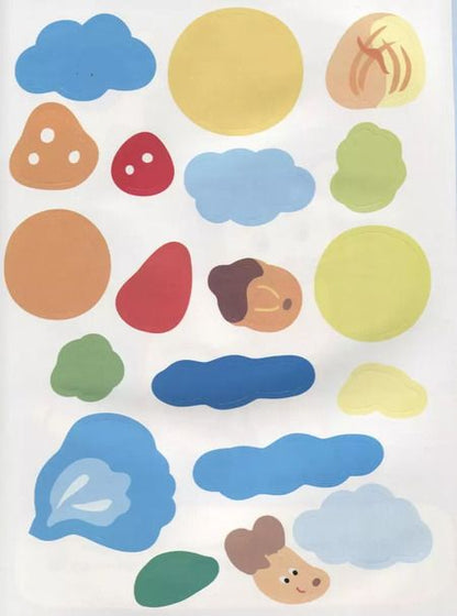 Фотография книги "А. Евдокимова: Наклей и раскрась! Мамы и малыши"