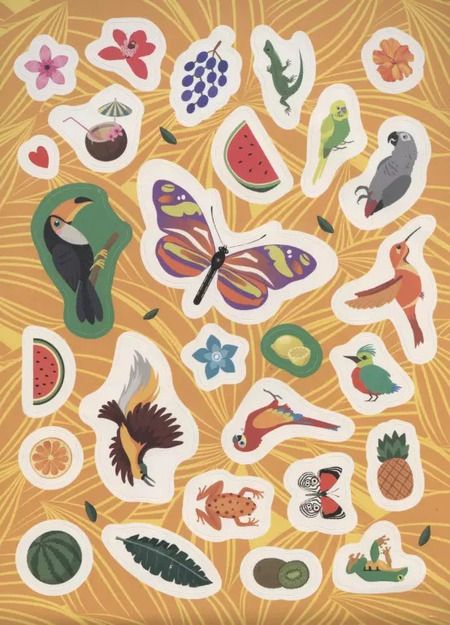 Фотография книги "А.К. Соломкина: Самые яркие наклейки. 100 наклеек"