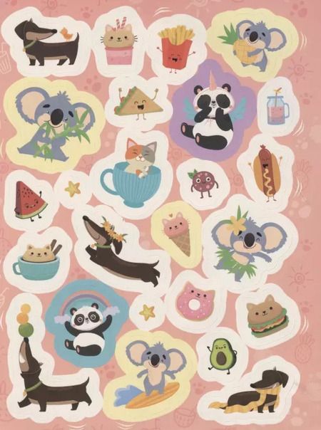 Фотография книги "А.К. Соломкина: Самые забавные наклейки. 100 наклеек"