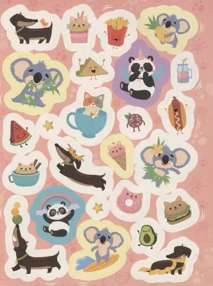 Фотография книги "А.К. Соломкина: Самые забавные наклейки. 100 наклеек"