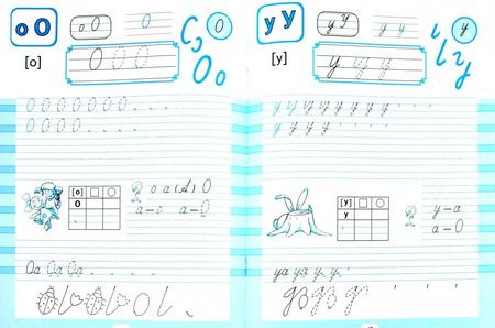 Фотография книги "Агаркова, Агарков: Азбука. 1 класс. Тетрадь по письму № 1"