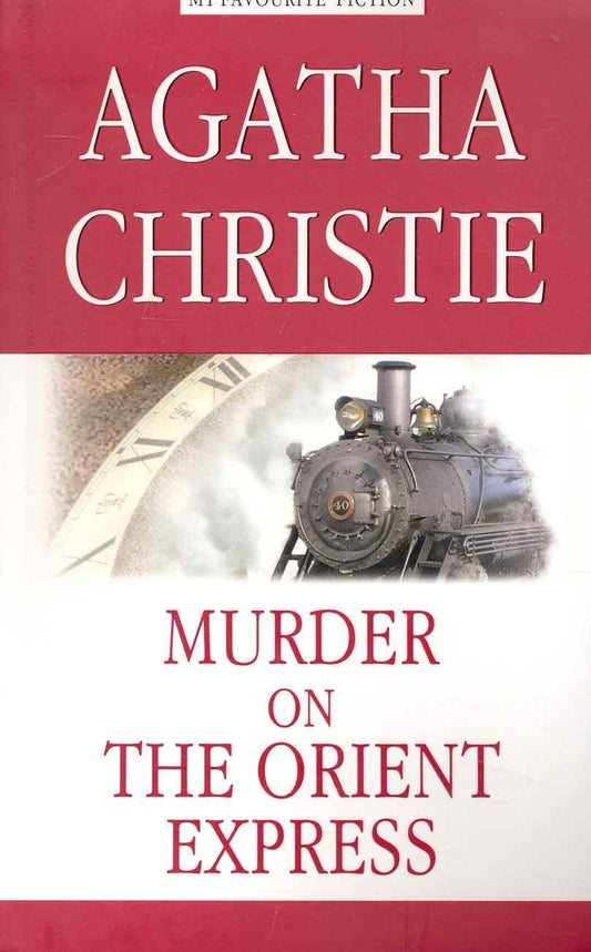 Обложка книги "Агата Кристи: Murder on the Orient Express = Убийство в Восточном экспрессе"