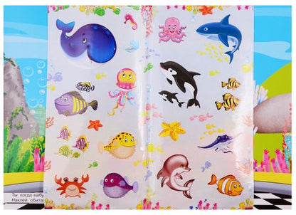 Фотография книги "Айфолика. Развивающие многоразовые наклейки. В океанариуме"