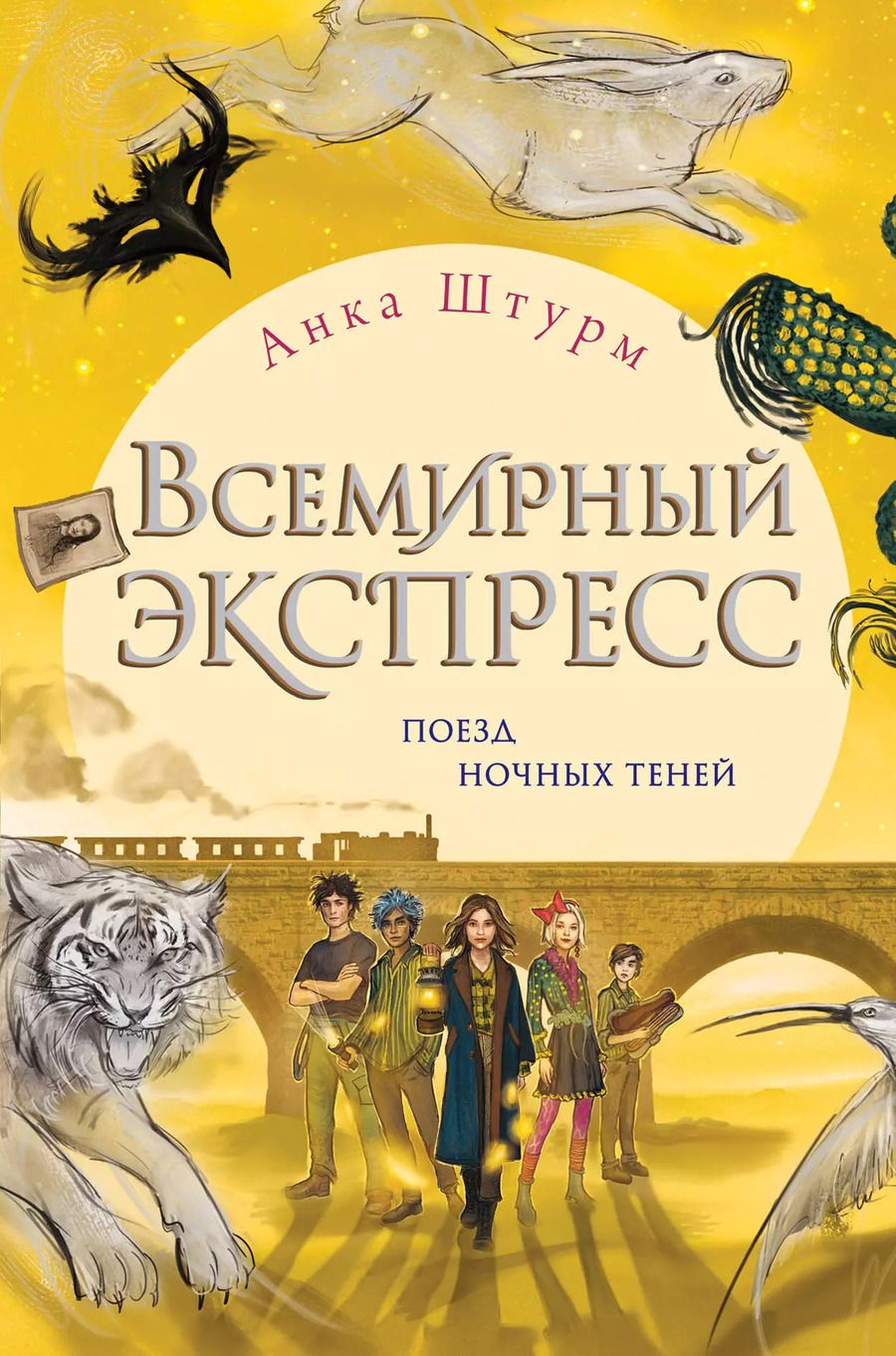 Обложка книги "Аика Штурм: Всемирный экспресс. Поезд ночных теней (#2)"
