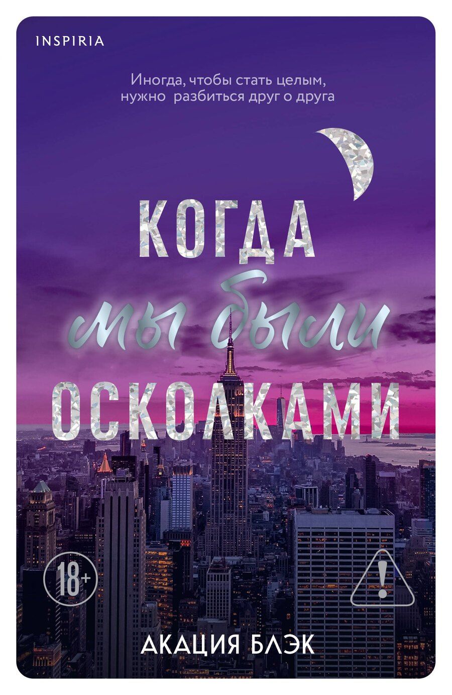 Обложка книги "Акация Блэк: Когда мы были осколками"