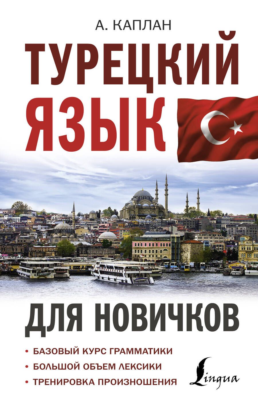 Обложка книги "Ахмет Каплан: Турецкий язык для новичков"