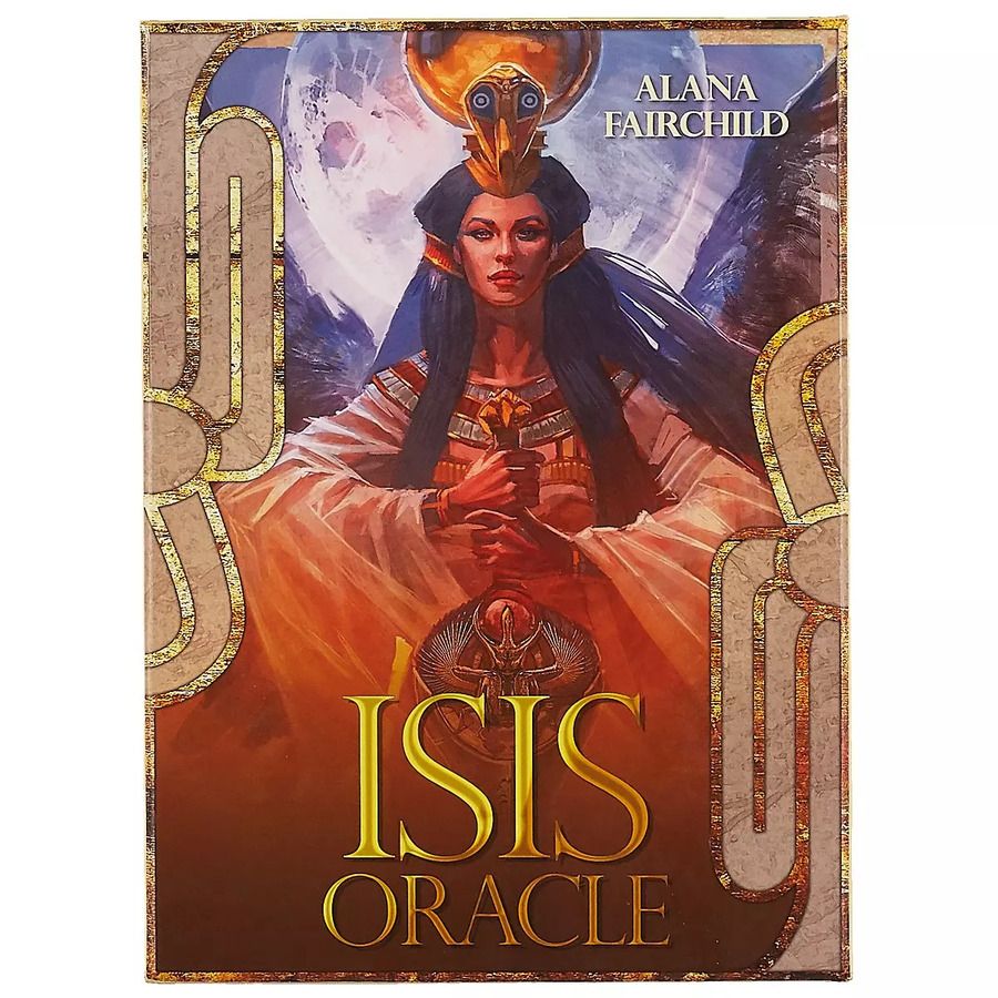 Обложка книги "Алана Фэрчайлд: Таро Аввалон, Isis Oracle (коробка) (44 карты+инструкция) (Fairchild)"