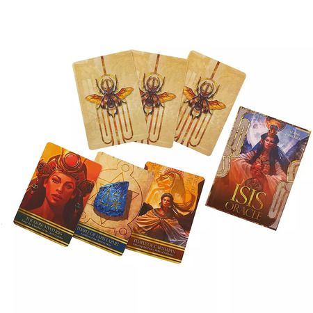 Фотография книги "Алана Фэрчайлд: Таро Аввалон, Isis Oracle (коробка) (44 карты+инструкция) (Fairchild)"