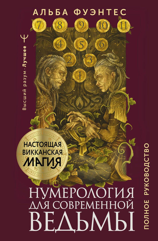 Обложка книги "Альба Фуэнтес: Нумерология для современной ведьмы. Полное руководство"