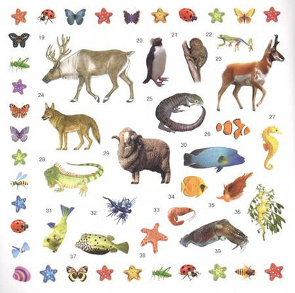 Фотография книги "Альбом250Наклеек Зверятки"