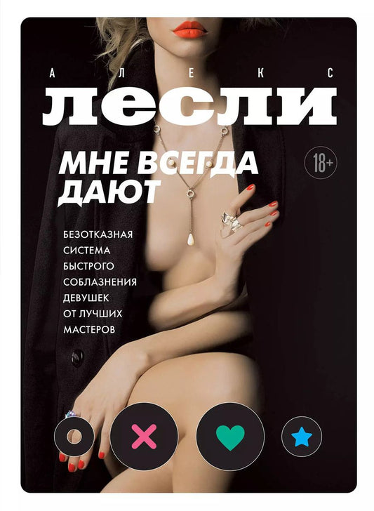 Обложка книги "Алекс Лесли: Мне всегда дают. Безотказная система быстрого соблазнения девушек от лучших мастеров"