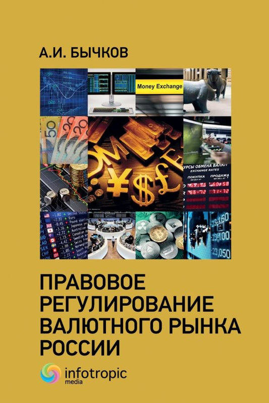 Обложка книги "Александр Бычков: Правовое регулирование валютного рынка России"