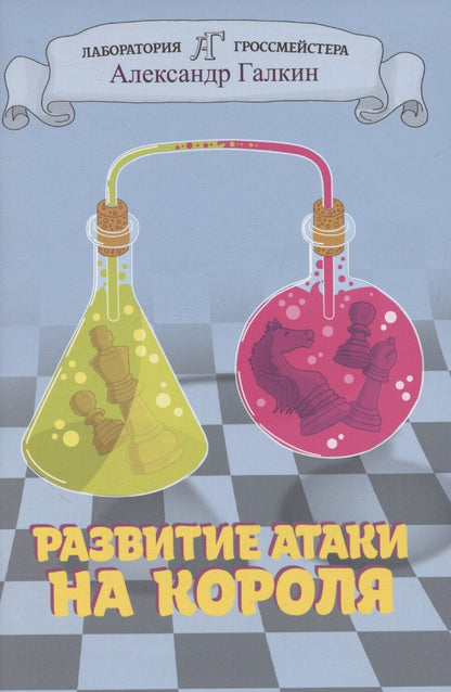 Обложка книги "Александр Галкин: Развитие атаки на короля"