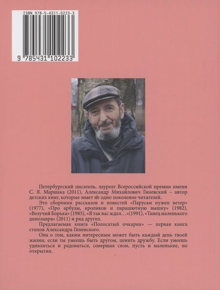 Фотография книги "Александр Гиневский: Полосатый очкарик"