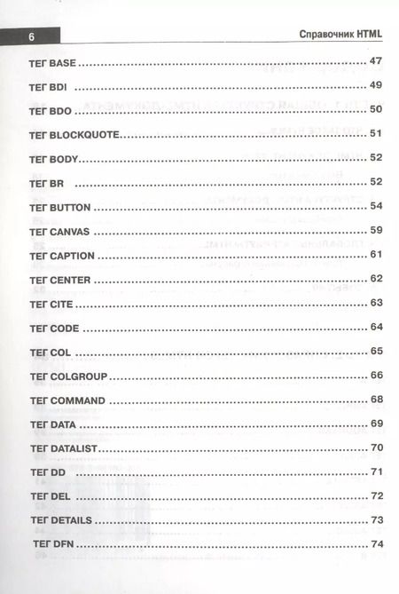 Фотография книги "Александр Кириченко: Справочник HTML. Кратко, быстро, под рукой"