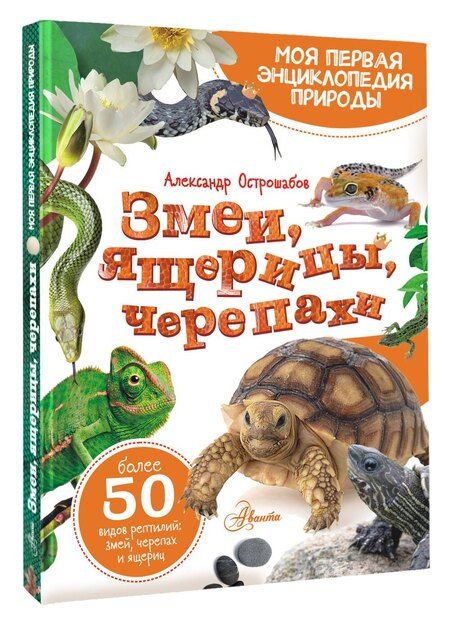 Фотография книги "Александр Острошабов: Змеи, ящерицы, черепахи"