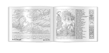 Фотография книги "Александр Пушкин: Сказки Пушкина. Сказка о царе Салтане в рисунках Ивана Билибина. Раскраски"