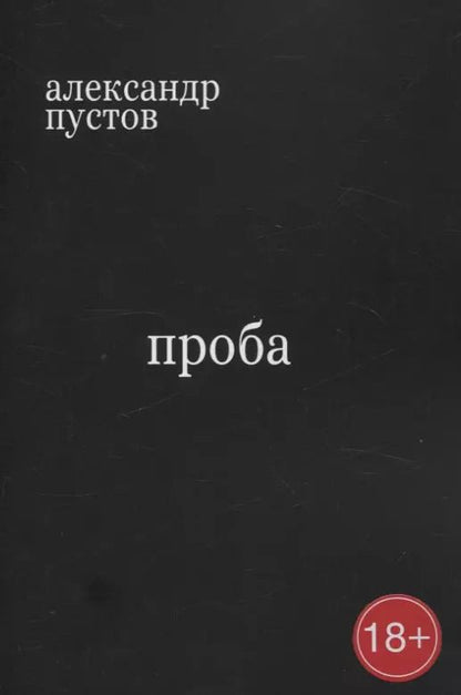 Обложка книги "Александр Пустов: Проба"