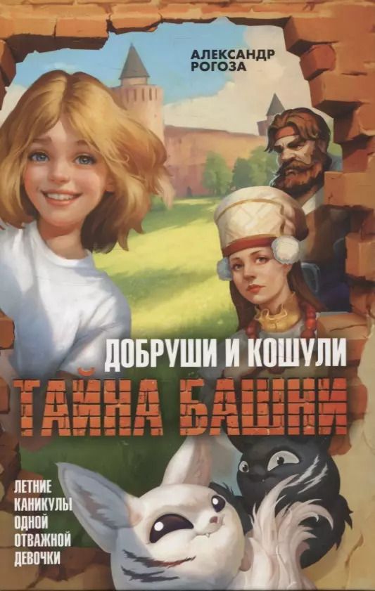 Обложка книги "Александр Рогоза: Добруши и кошули. Тайна башни"