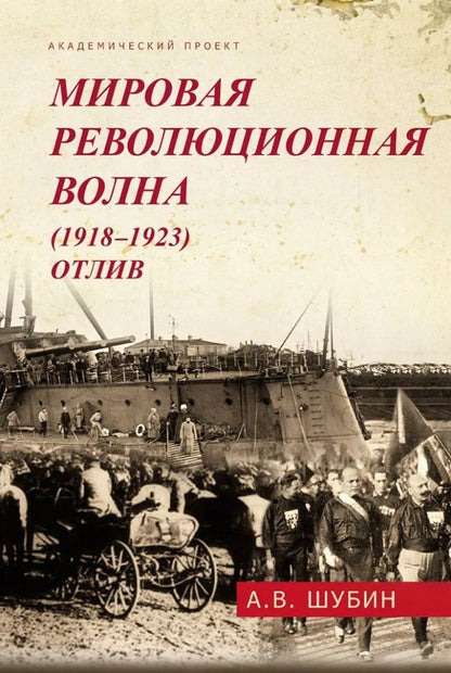 Обложка книги "Александр Шубин: Мировая революционная волна (1918-1923). Отлив"