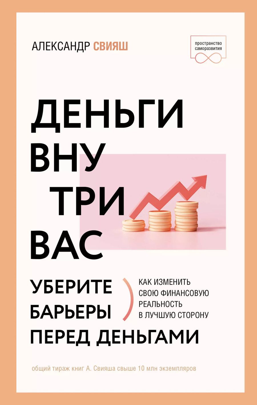 Обложка книги "Александр Свияш: Деньги внутри вас. Уберите барьеры перед деньгами"