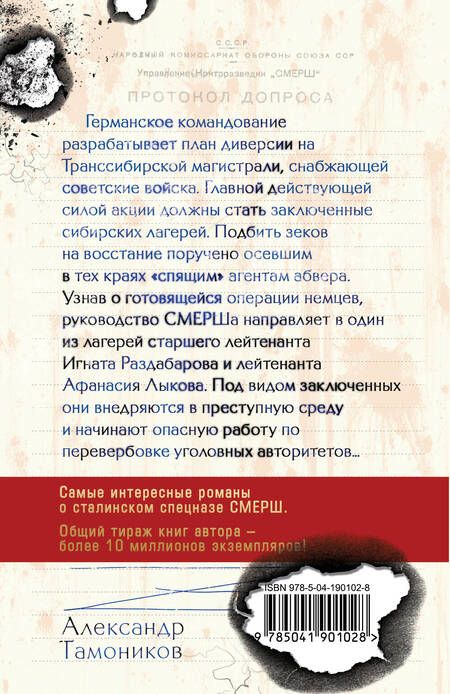 Фотография книги "Александр Тамоников: Дорога особого значения"