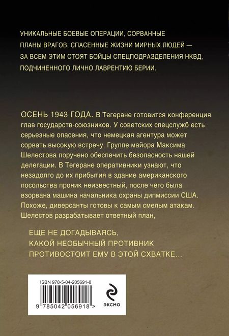 Фотография книги "Александр Тамоников: Иранская мина"