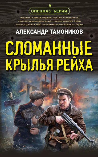 Обложка книги "Александр Тамоников: Сломанные крылья рейха"