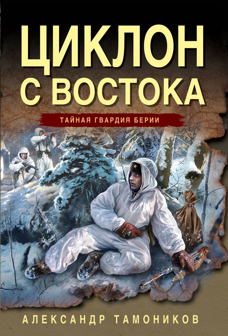 Обложка книги "Александр Тамоников: Циклон с востока"