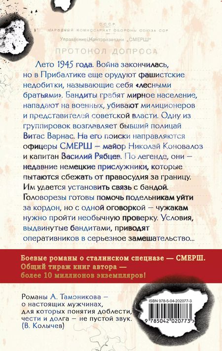 Фотография книги "Александр Тамоников: Вражье логово"