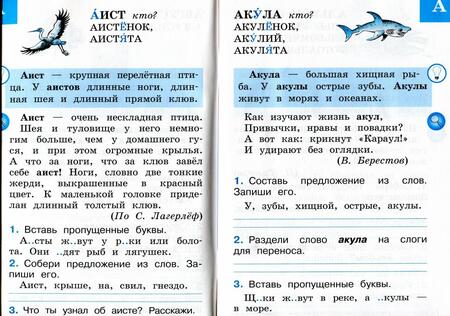 Фотография книги "Александра Бондаренко: Русский язык. 1 класс. Рабочий словарик. Учебное пособие. ФГОС"