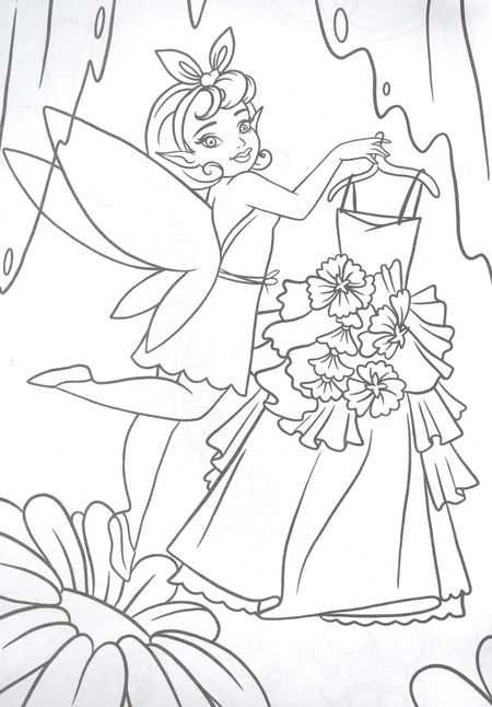 Фотография книги "Александра Черкашина: РАСКРАСКА А4 эконом. ЦВЕТОЧНЫЕ ФЕИ"