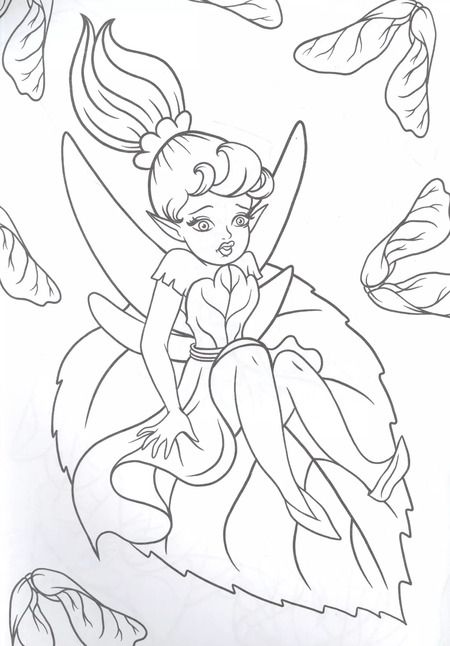 Фотография книги "Александра Черкашина: РАСКРАСКА А4 эконом. ЦВЕТОЧНЫЕ ФЕИ"