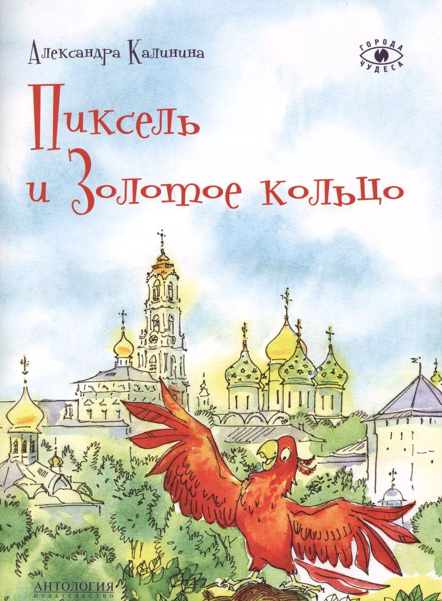 Обложка книги "Александра Калинина: Пиксель и Золотое кольцо"